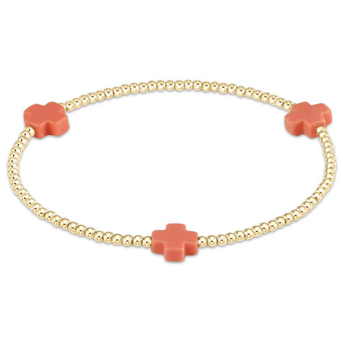 egirl Signature Cross Bracelet Gold