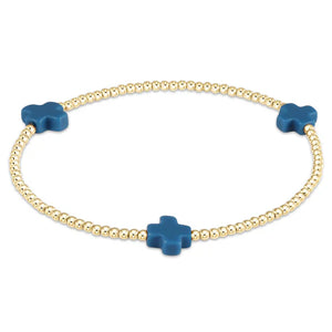 egirl Signature Cross Bracelet Gold