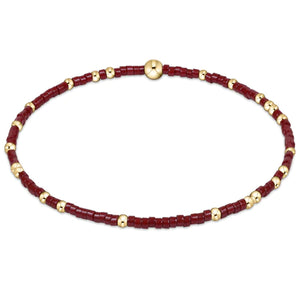 Gameday Hope Unwritten Bracelet - Wine