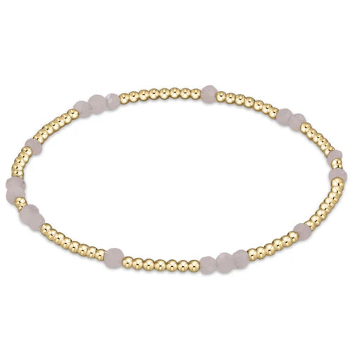 hope unwritten gemstone bracelet - moonstone