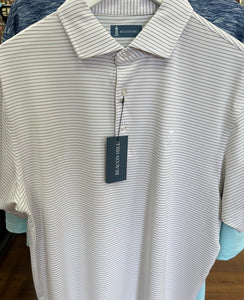 Beacon Hill White/Khaki Polo