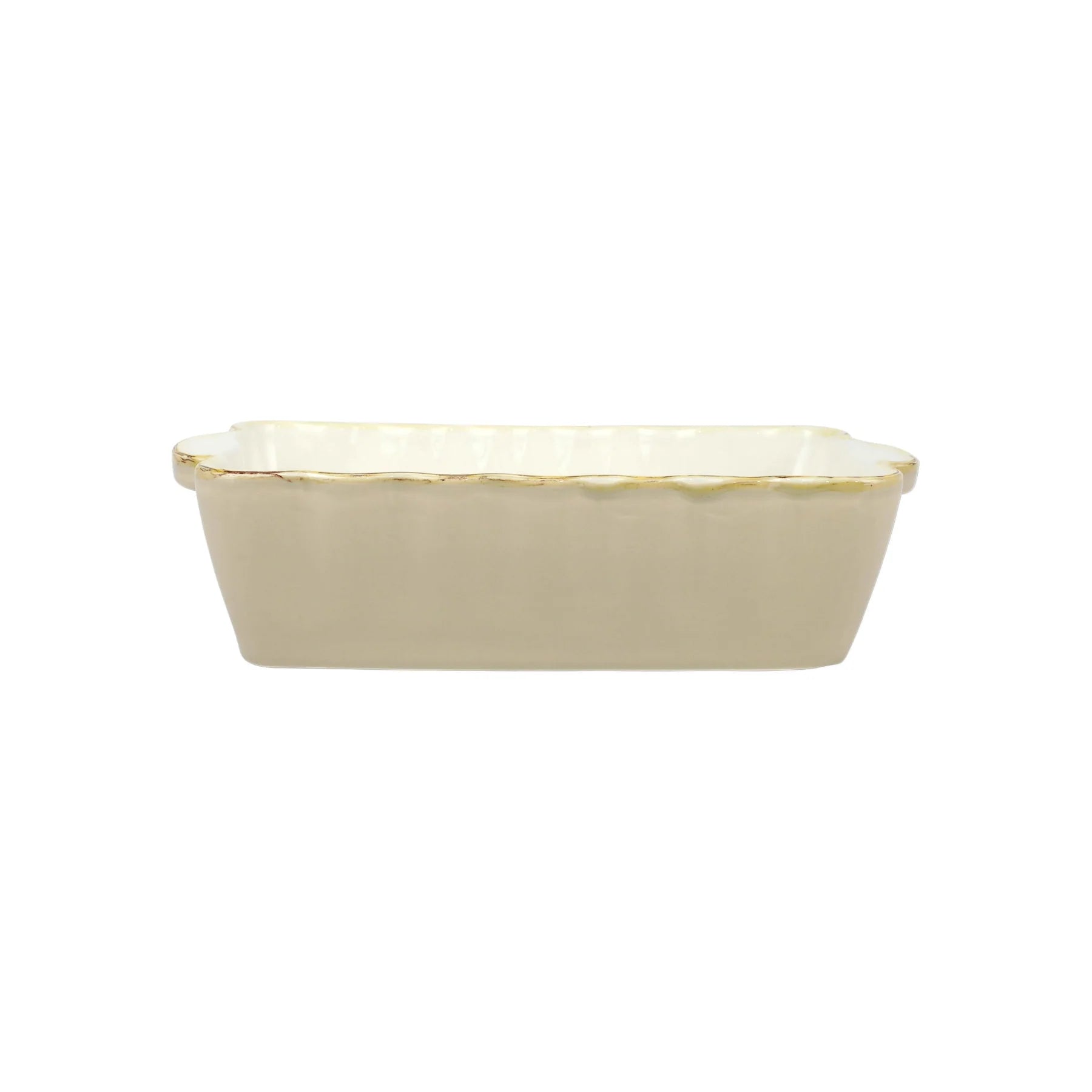 Italian Bakers Cappuccino Small Rectangular Baker