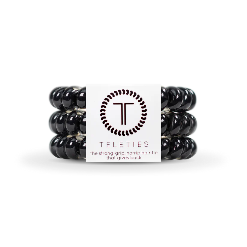 Spiral Hair Coils | Large | Jet Black