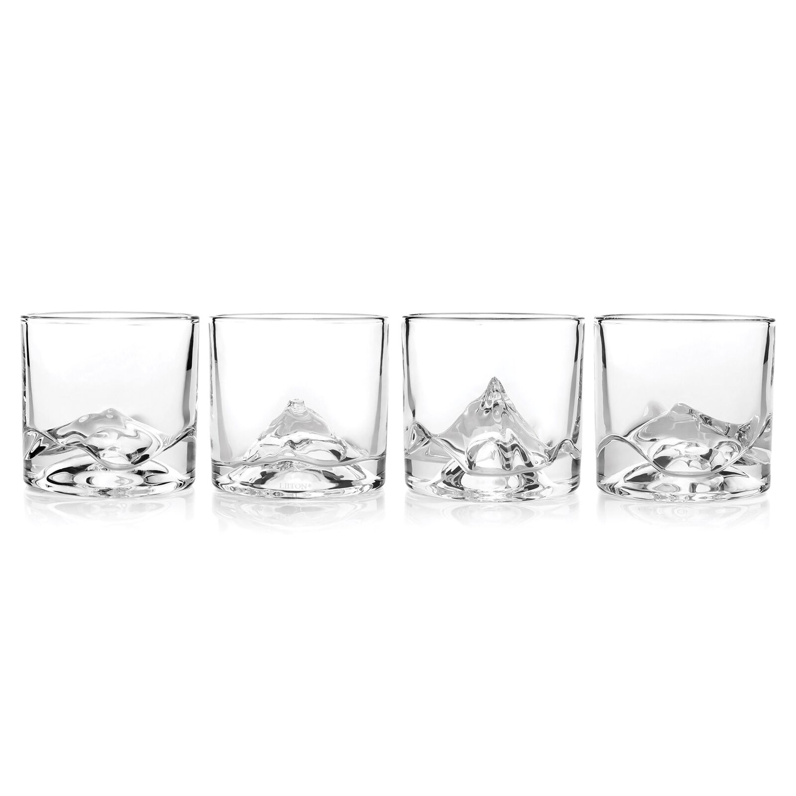 Liiton The Peaks Whiskey Glasses Set of 4
