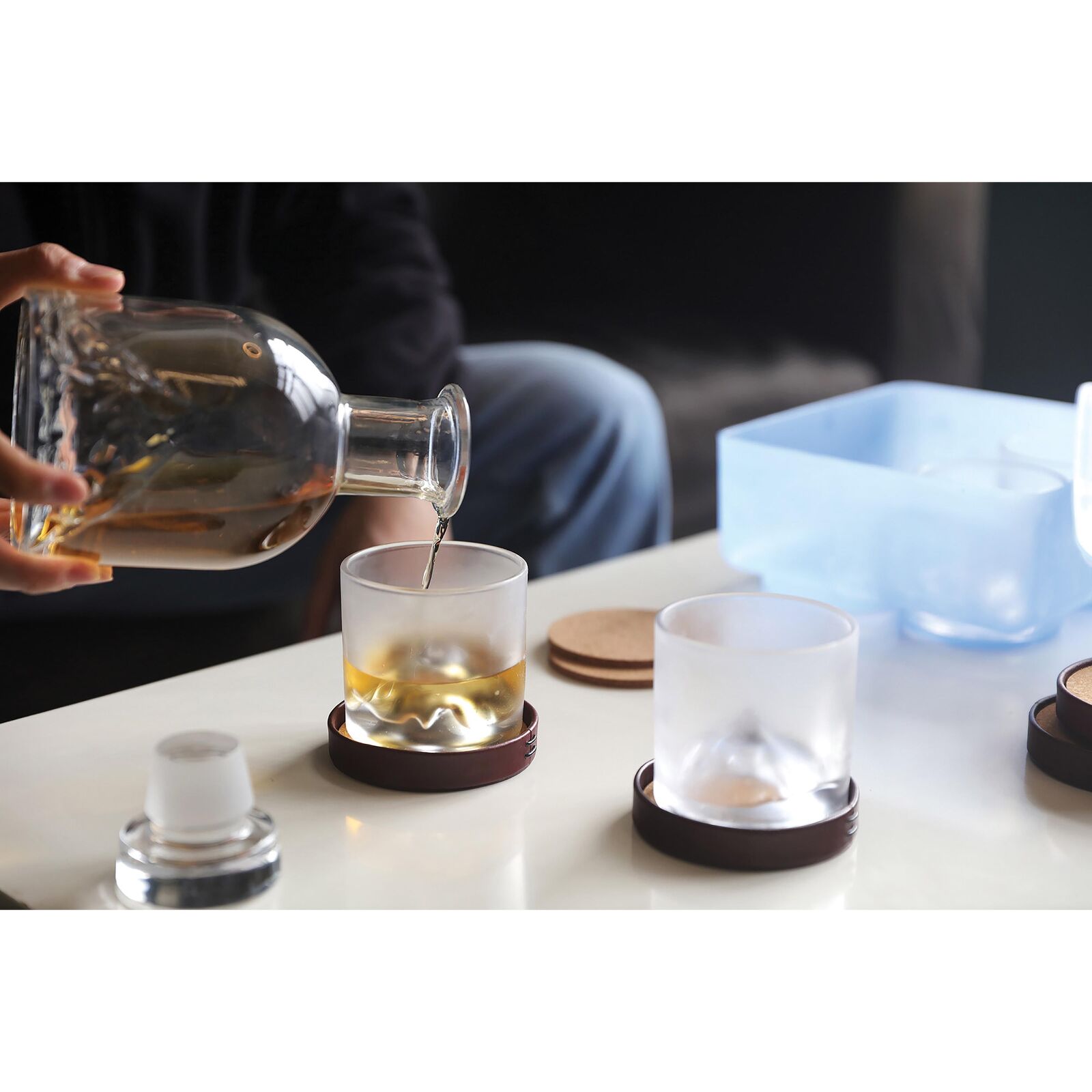 Liiton The Peaks Whiskey Glasses Set of 4