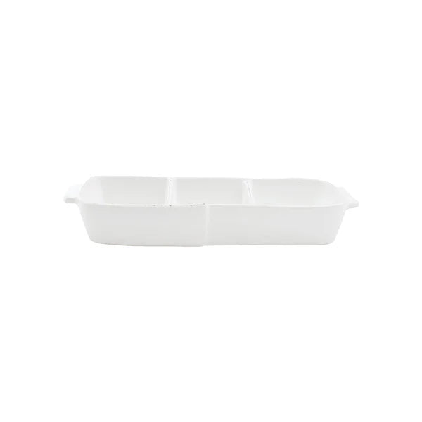 Lastra Holiday Melamine Three-Part Server