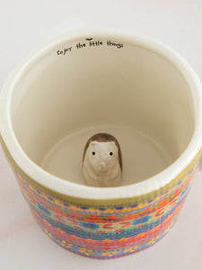 Peek-A-Boo Coffee Mug - Hedgehog