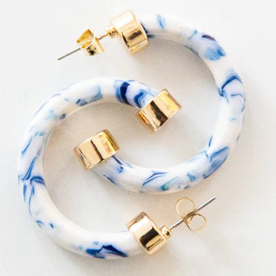 Hoo Hoops Mini Hoops Blue Marble
