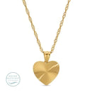 Heart Burst Water Resistant Pendant | Splendid Iris