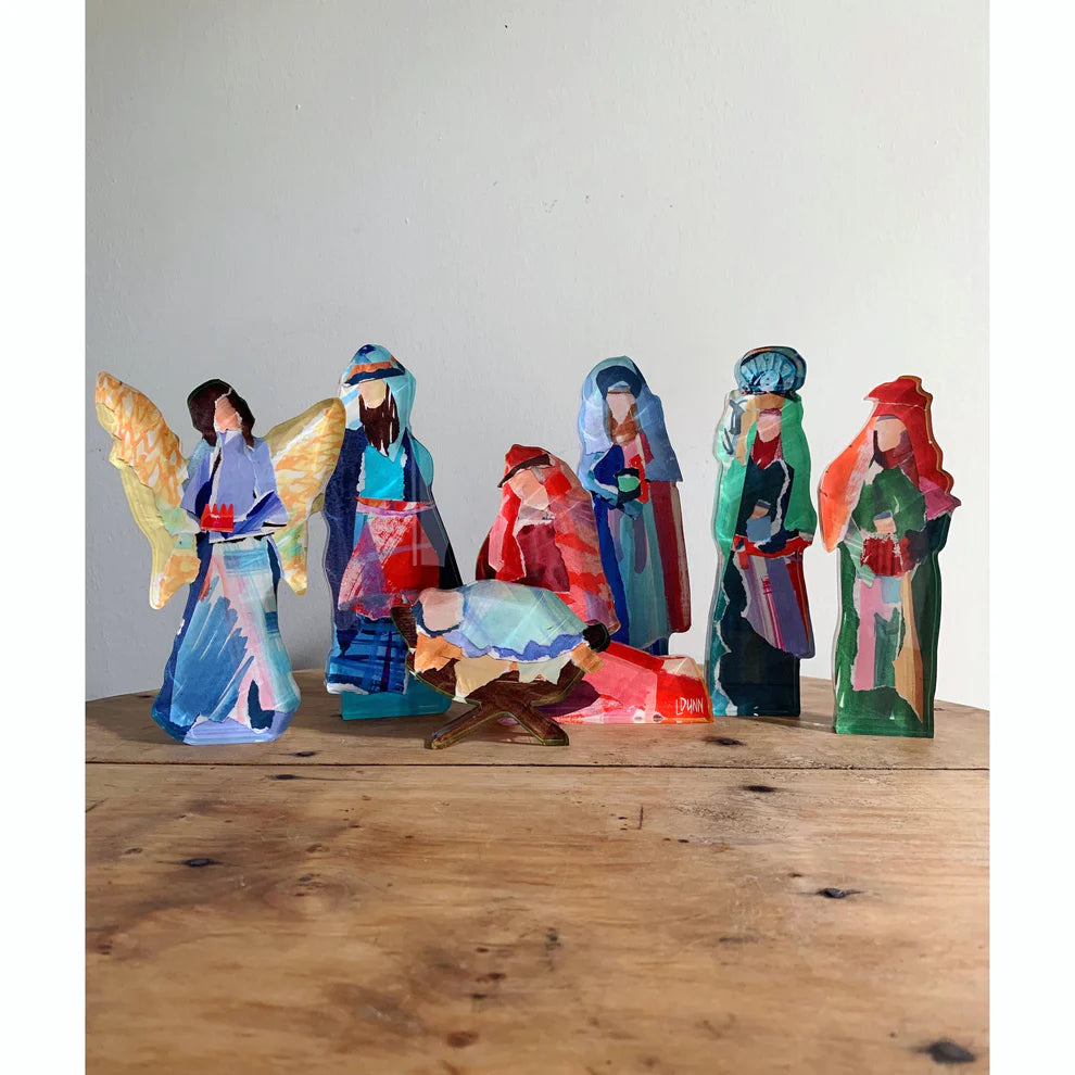 Large Acrylic Nativity Set