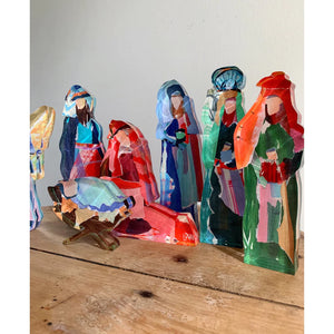 Large Acrylic Nativity Set