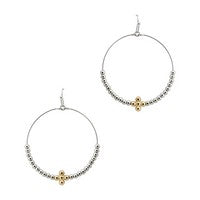 Nova Silver and Gold Earrings | Meghan Browne