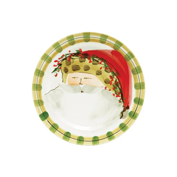 Old St. Nick Animal Hat Salad Plate | Vietri