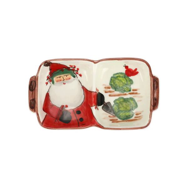 Old St. Nick Two Part Server | Vietri