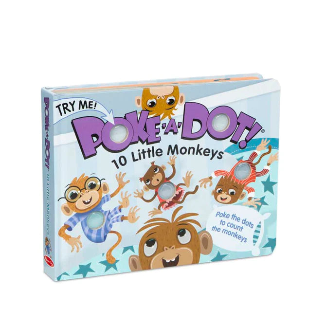 Poke-A-Dot: 10 Little Monkeys