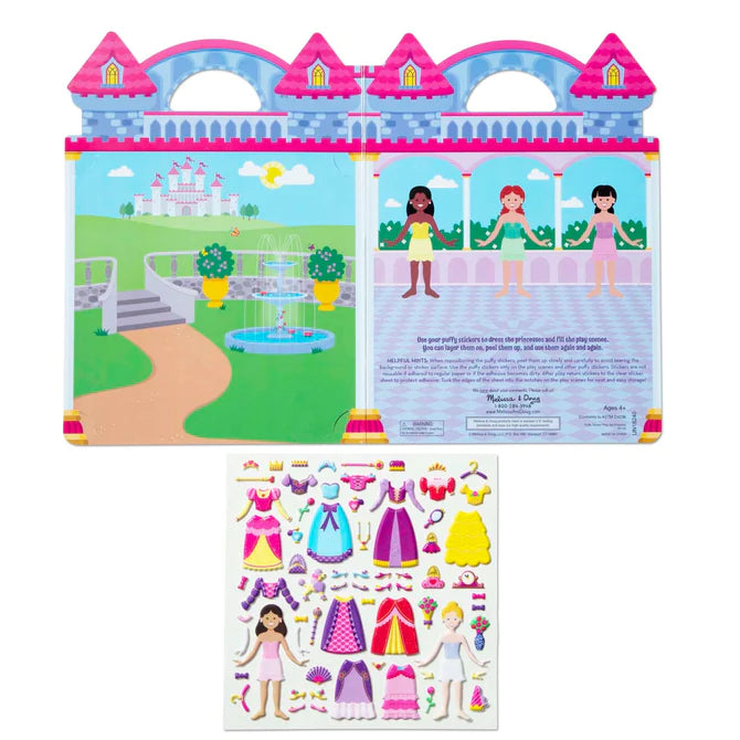 Puffy Stickers Play Set: Princess