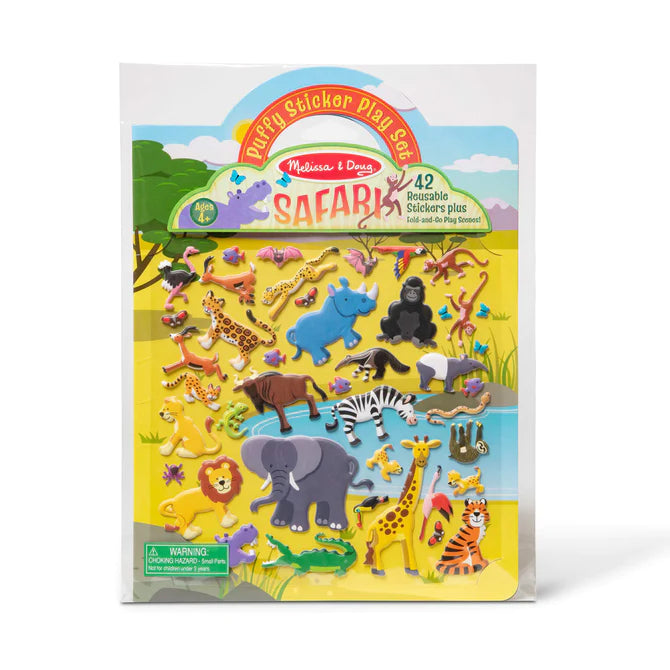 Puffy Sticker Play Set: Safari
