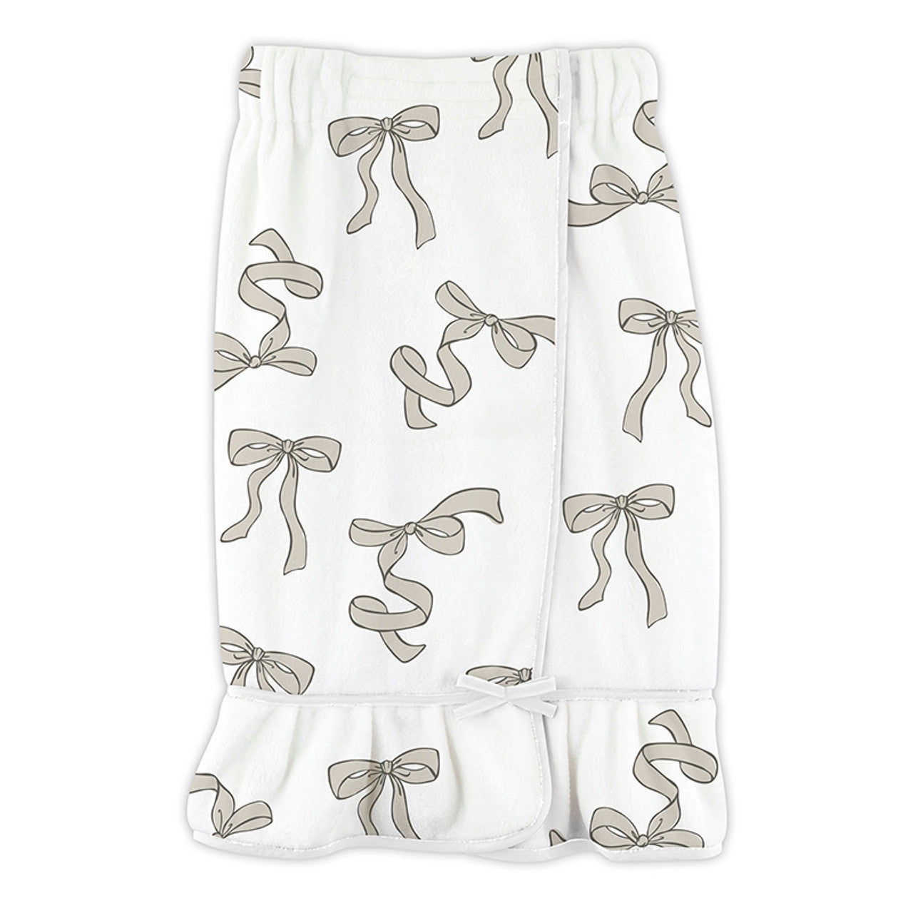 Plush Spa Wrap - Flax Bows | Bella Sleep + Spa