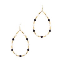 Rap Black Pearl Dangle Earrings | Meghan Browne