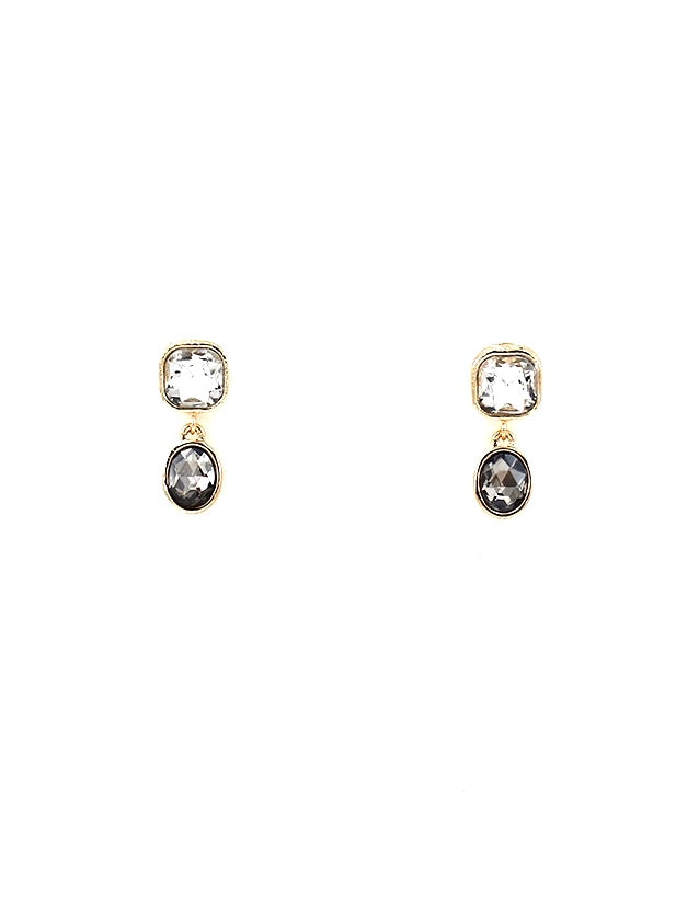 Ross Black Diamond Earrings | Meghan Browne