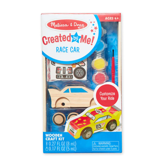 Created by Me! Race Car Wooden Craft Kit