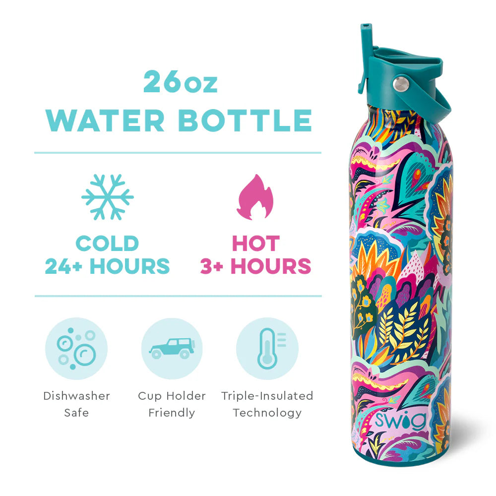 Bazaar flip and sip water bottle 26oz