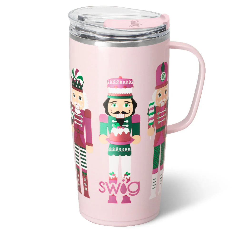 Sugar Plum Soldiers 22 oz Travel Mug | Swig