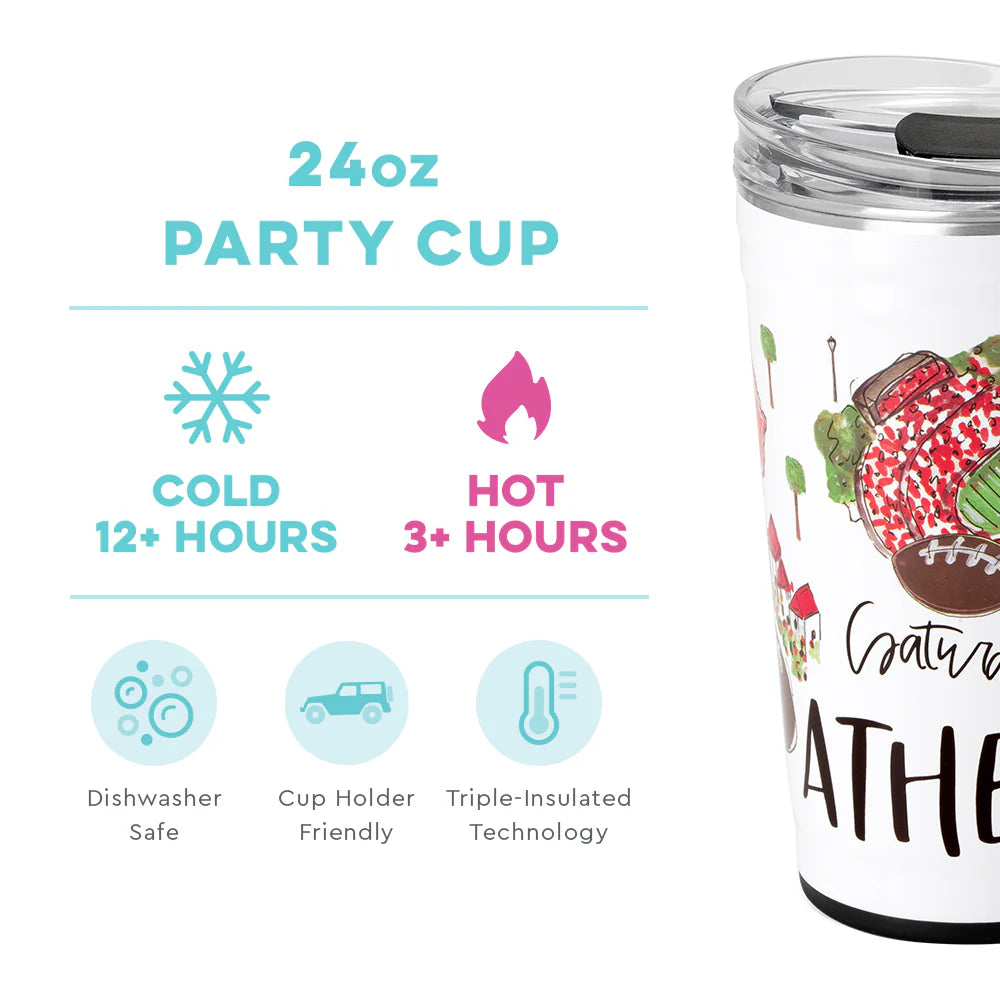 Saturdays In Athens Party Cup 24oz