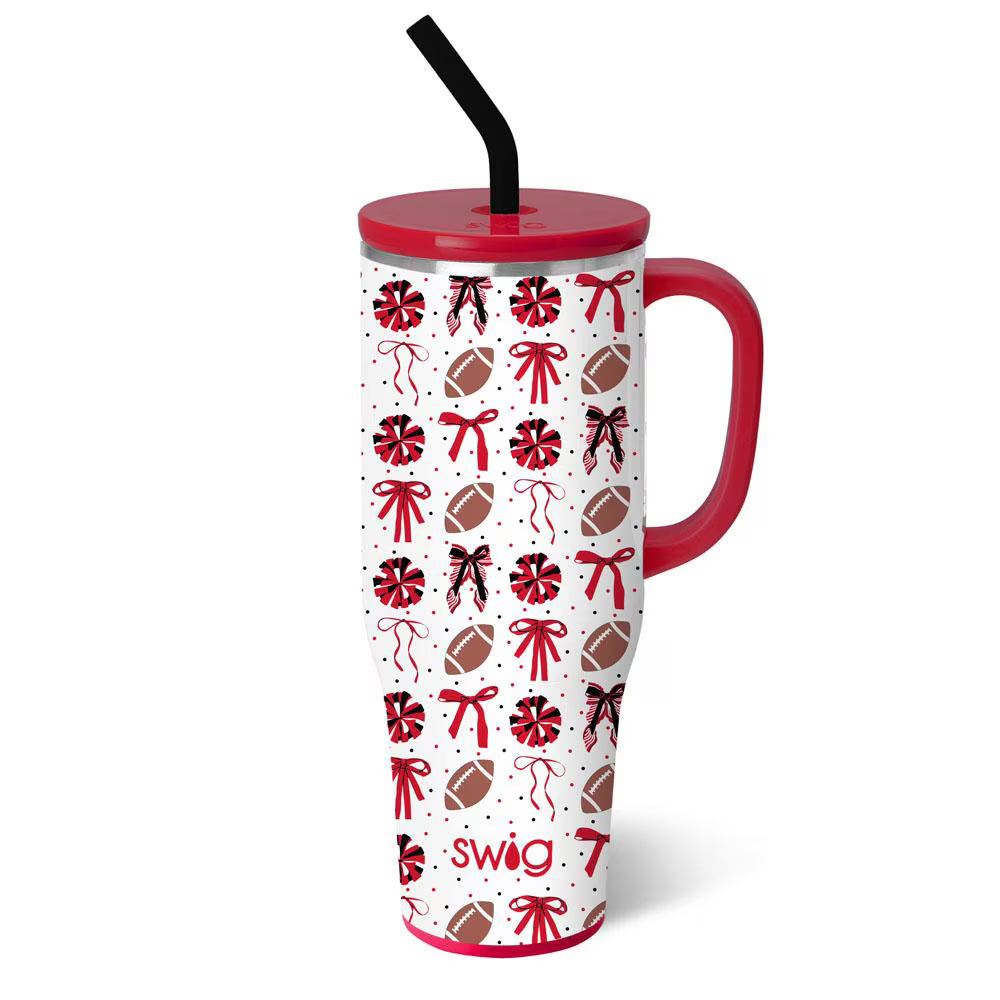 We've Got Spirit Black + Red Mega Mug 40oz
