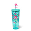 Flora Azul Plastic Tumbler 24oz | Swig