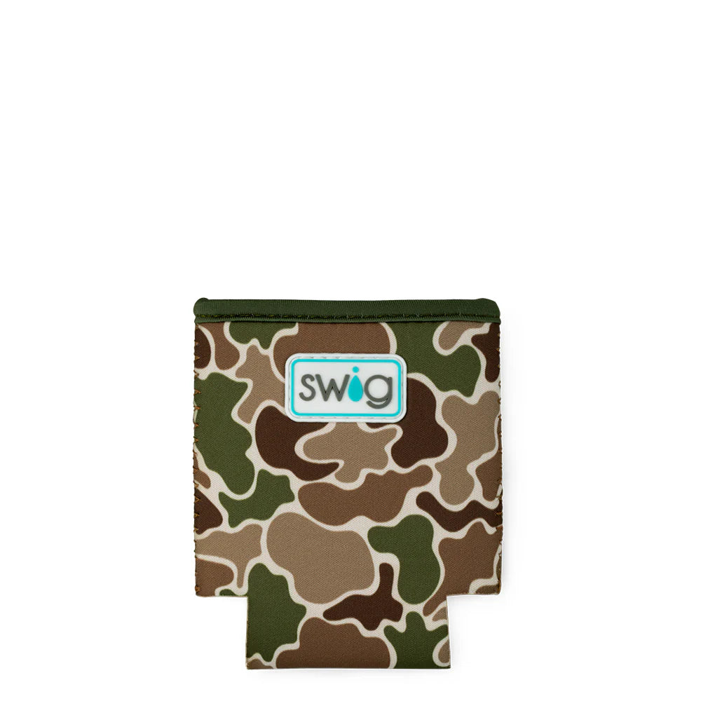 Camo 12 oz. Insulated Can Coolie | Swig