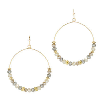 Sailor Natural Hoop Earrings | Meghan Browne