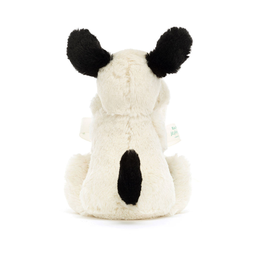 Bashful Black & Cream Puppy Soother | Jellycat | Retired