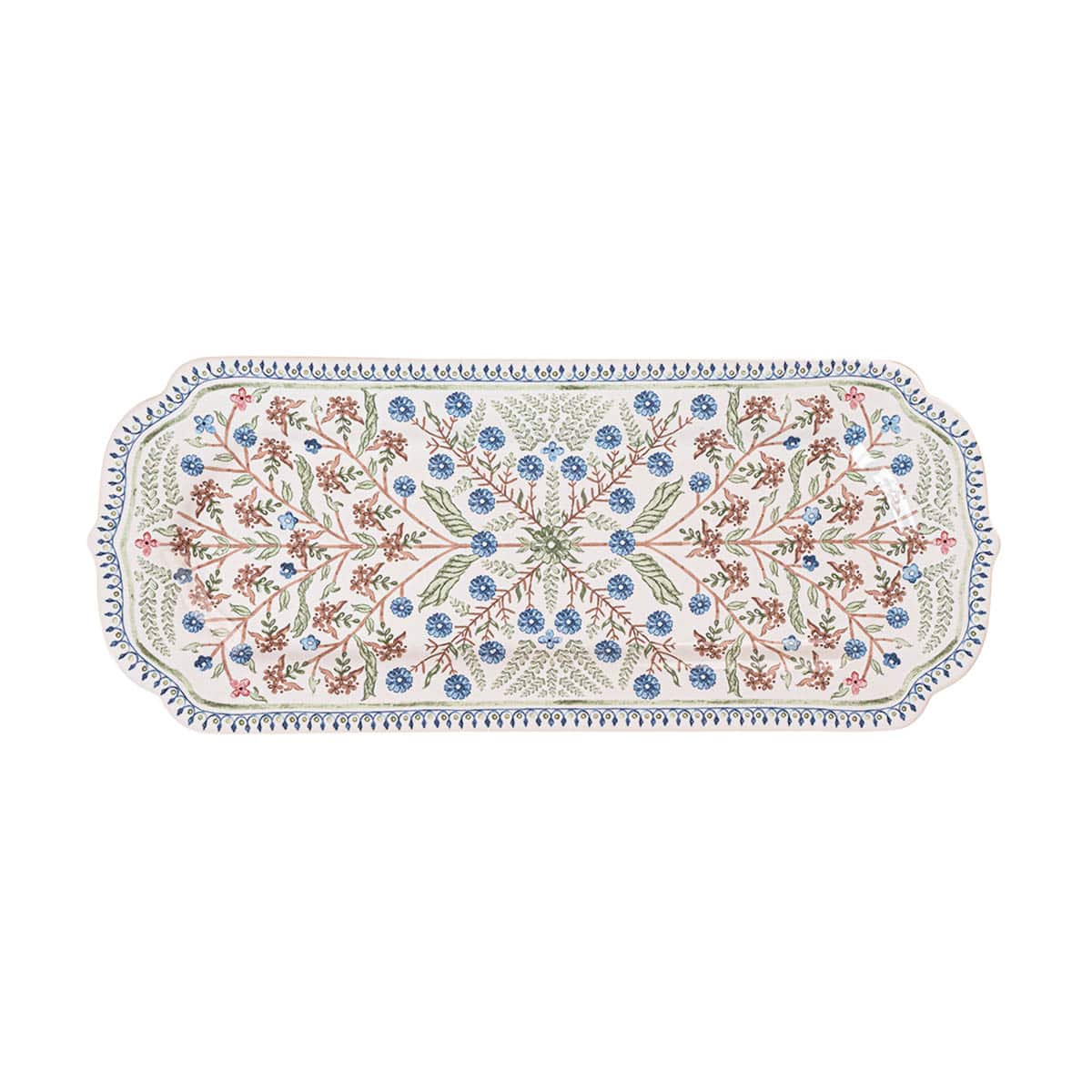 Villa Seville 15" Hostess Tray | Chambray Villa | Juliska