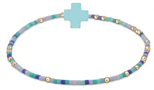 egirl hope unwritten signature cross bracelet- Water You Doing?