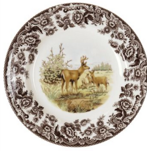 woodland Mule Deer Dinner Plate