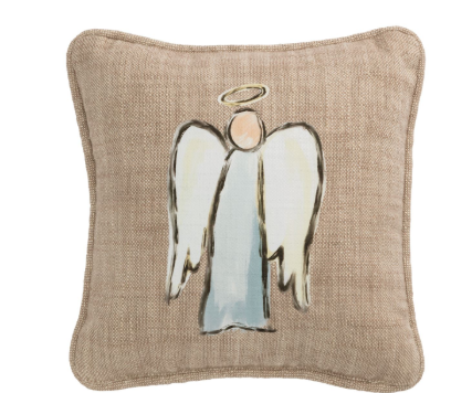 Angel Scene Mini Pillow
