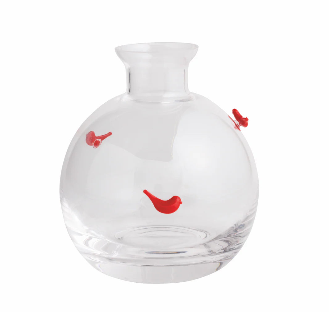 Cardinal Bud Vase | Mudpie