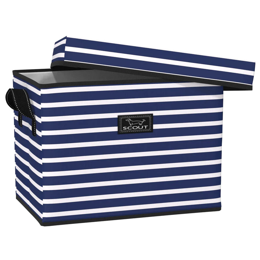 Medium Rump Roost Storage Bin in Nantucket Navy