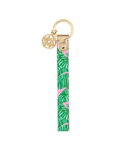 Lilly Pulitzer Strap Keychain, Let's Go Bananas