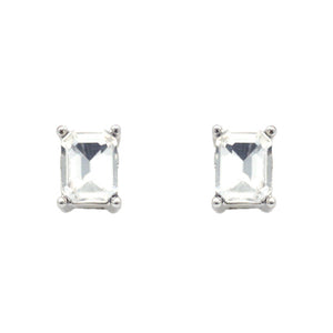 Toby Silver Stud Earrings