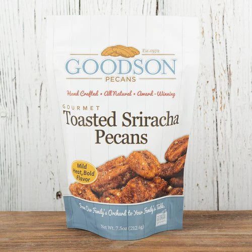 Toasted Sriracha Pecans | Goodson Pecans