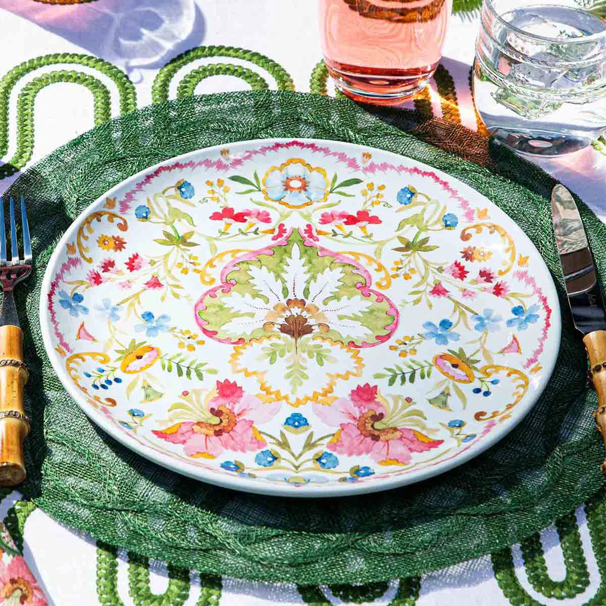 Tuileries Garden Placemat | Basil | Juliska