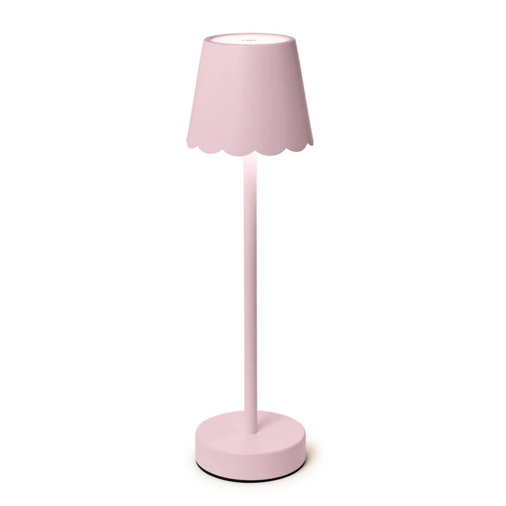Pink Cordless & Rechargeable Table Lamp