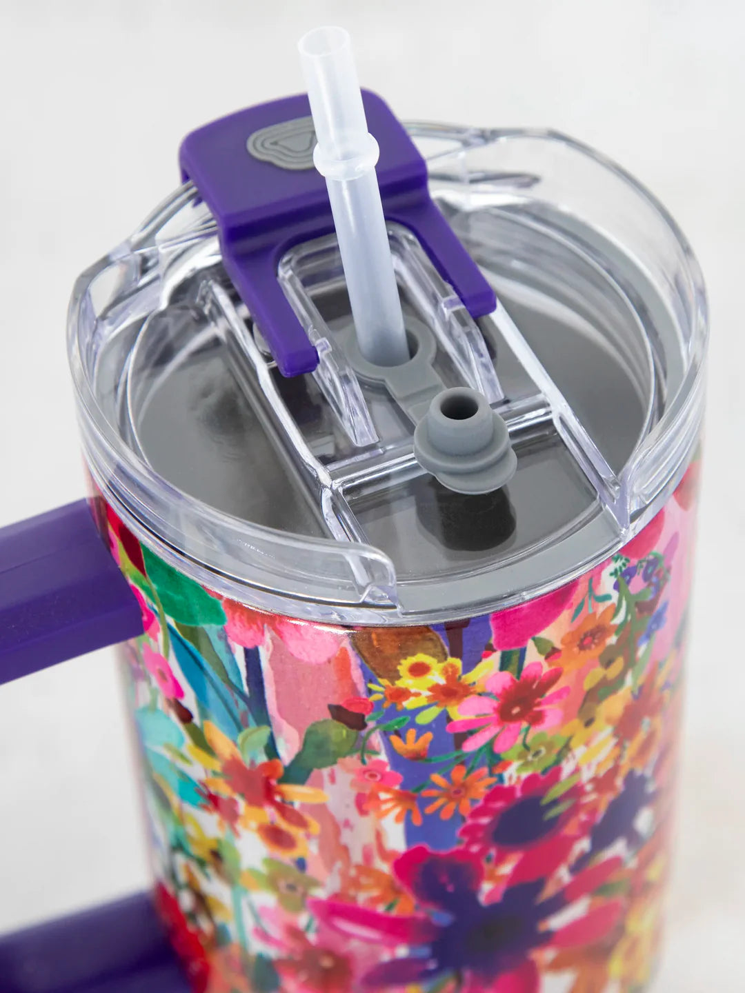 Mega 40 oz Tumbler | Bright Floral | Natural Life