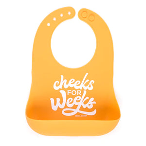 Cheeks for Weeks Silicone Bib - Bella Tunno