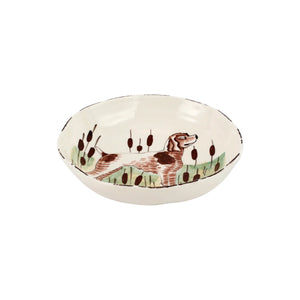 Wildlife Spaniel Dog Pasta Bowl