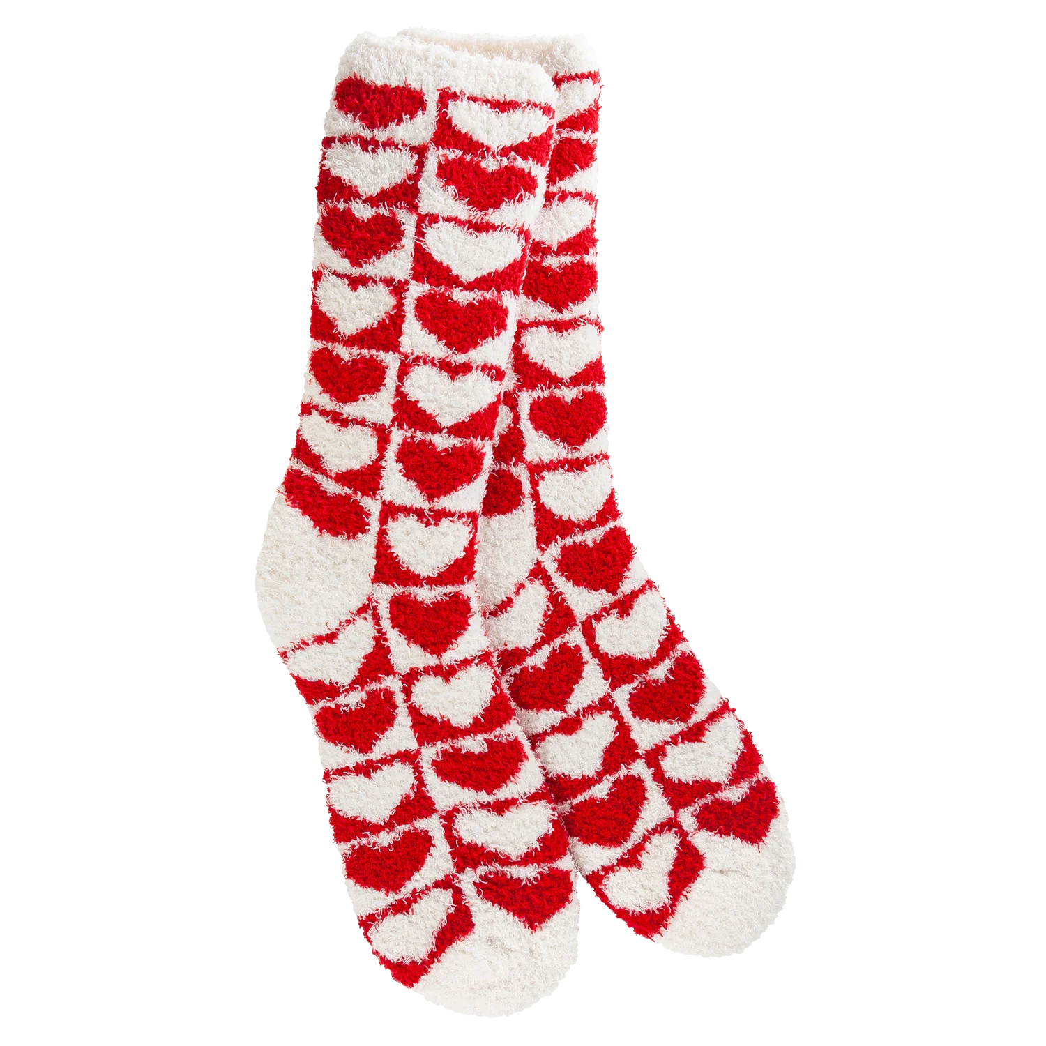 Checkered Heart World's Softest Socks