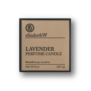 elizabethW Lavender Candle