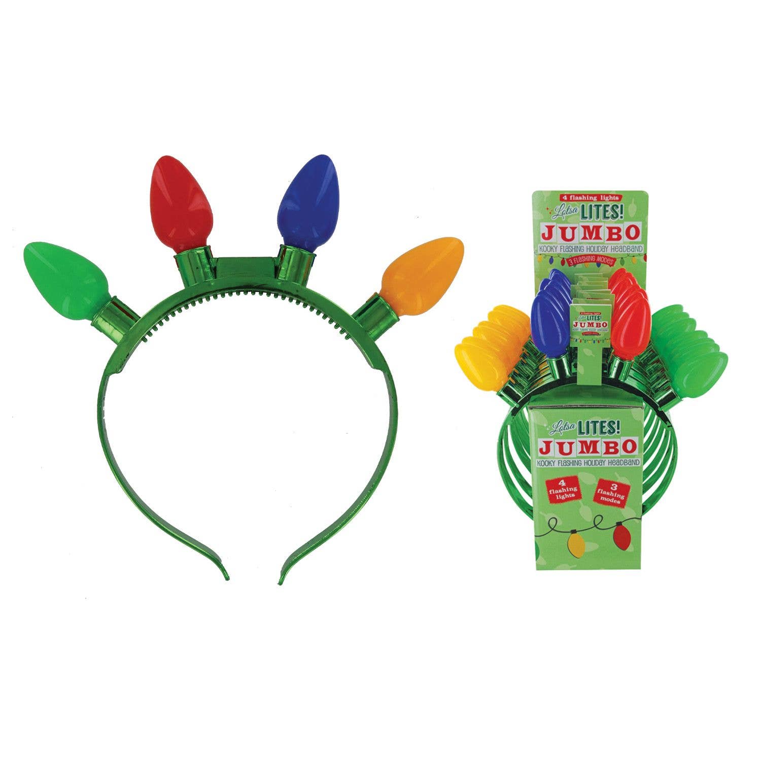 Lotsa Lites! Jumbo Flashing Headband